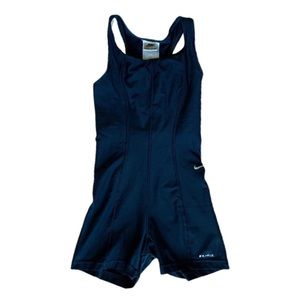 Nike Navy Blue Wrestling/Weightlifting Singlet